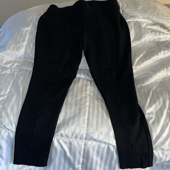 Anne Klein Black Straight leg Stretch Pant size 10 ❄️WINTER SALE ITEM❄️ - Picture 1 of 5